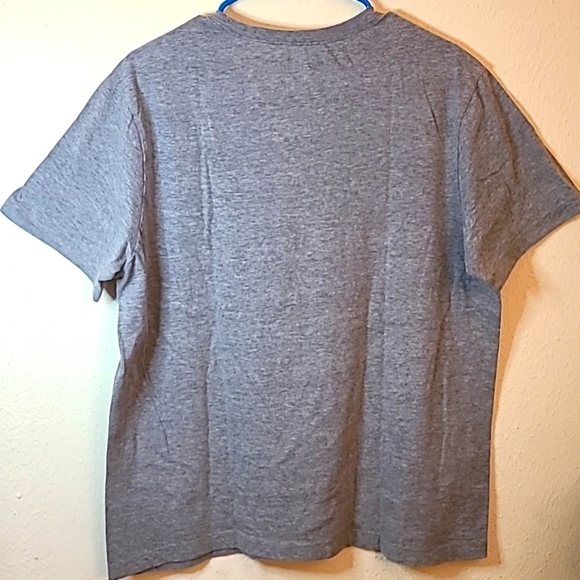 NIKE‎ Swoosh Men's Gray Short Sleeve Tee - Size Large - Picture 6 of 7